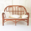 Banquette rotin "Victor"