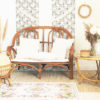 Banquette rotin "Victor" – Image 2